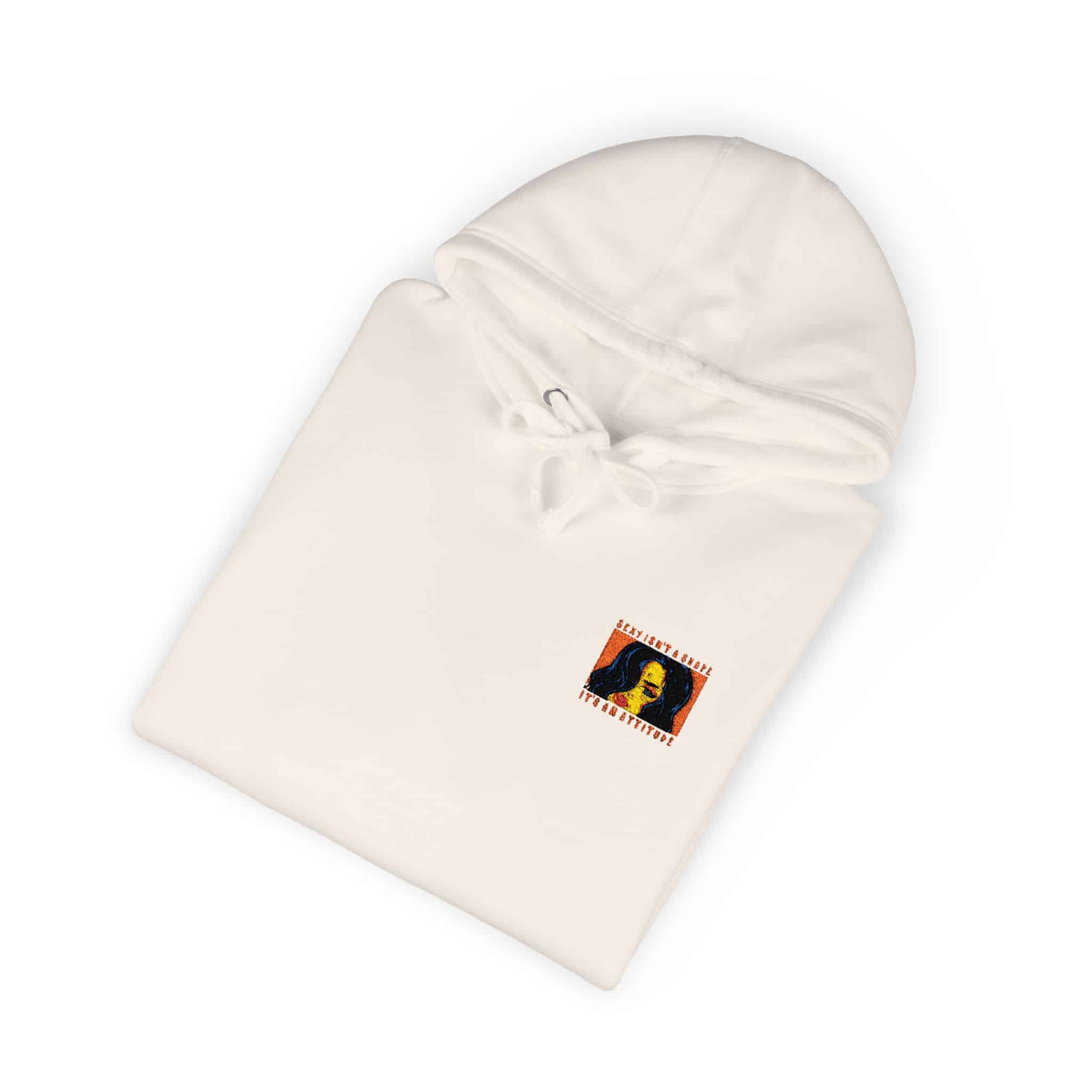 Sexy Isnt A Shape Unisex Fleece Hoodie - Image 8