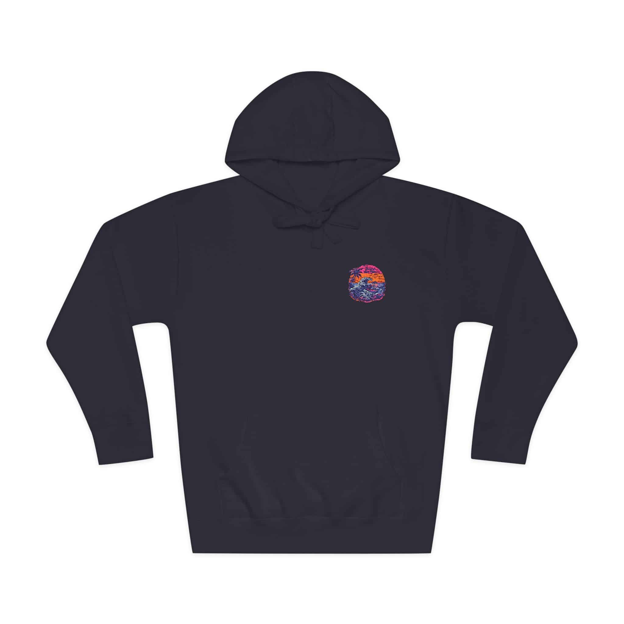 Vintage Vibes Crafting Timeless Retro Summer Tshirt Vector Illustrations Unisex Fleece Hoodie - Image 21