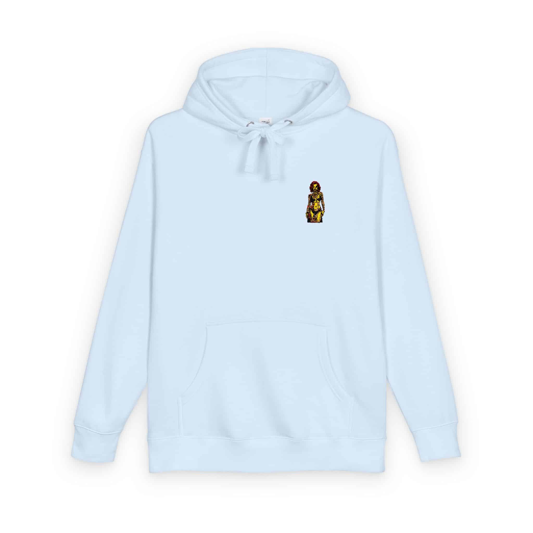 Tattooed Sexy Woman 30 Unisex Fleece Hoodie - Image 10