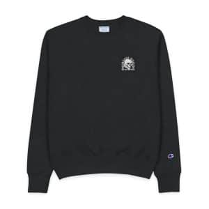 Conquer World 1 Mens Champion Crewneck Sweatshirt