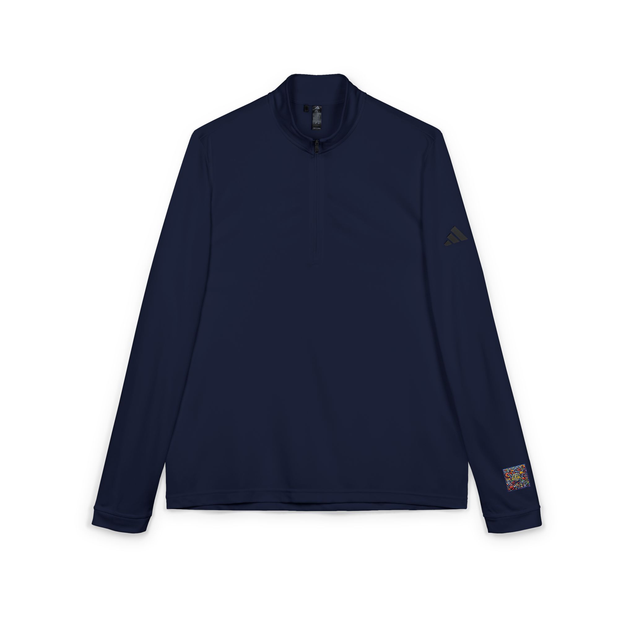 World Oceans Day Adidas Quarter Zip Pullover Embroidery - Image 11