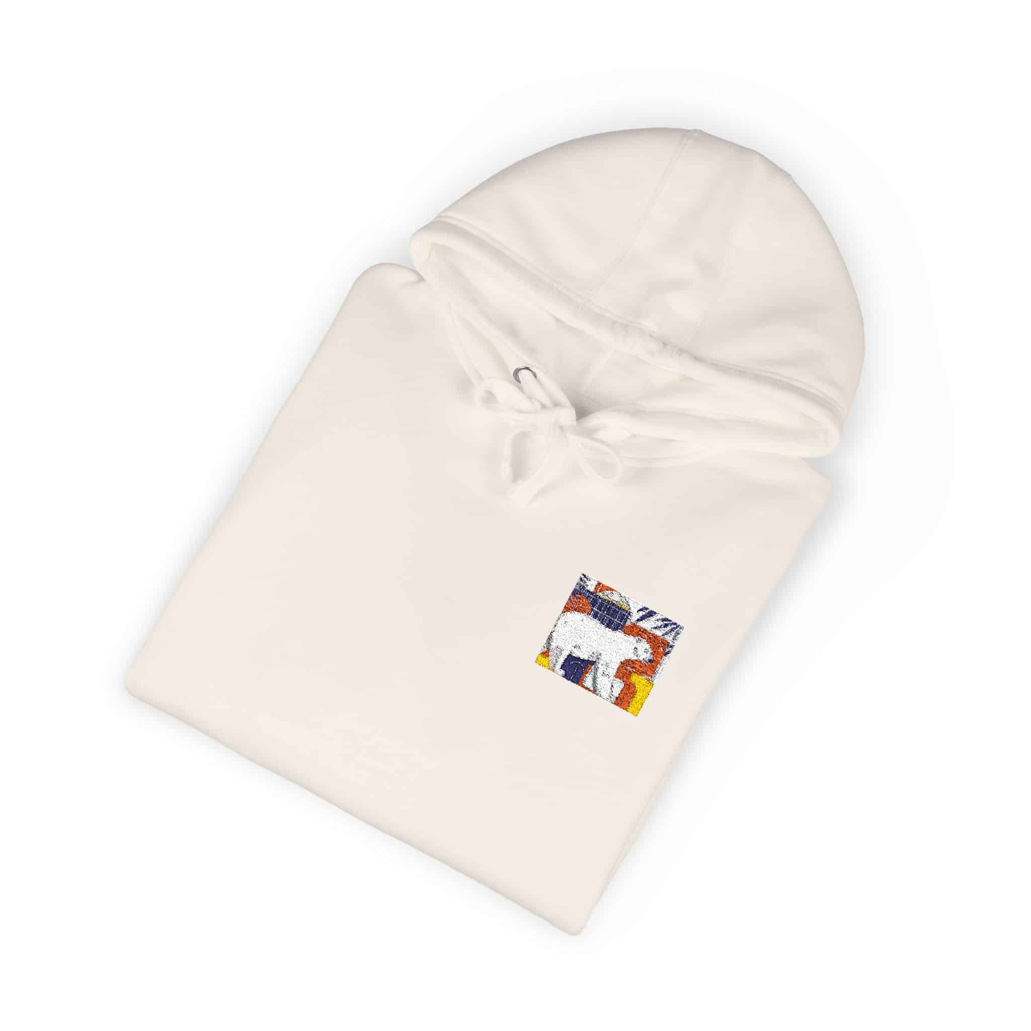 Polar Bear 5 Unisex Fleece Hoodie - Image 8