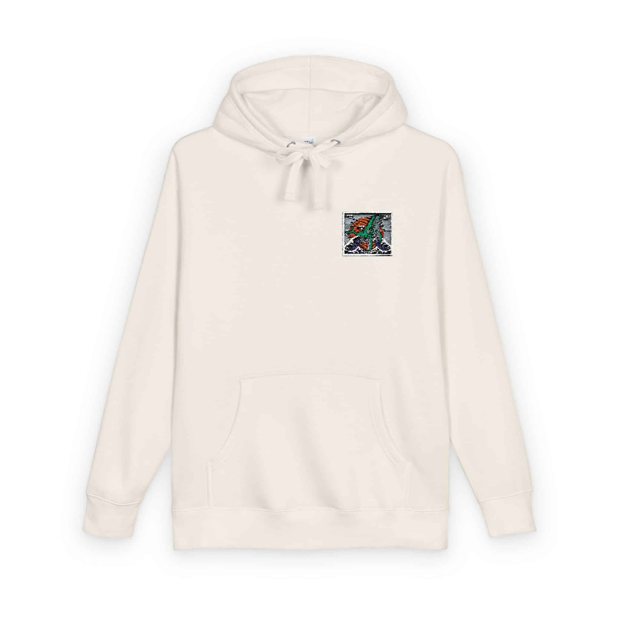 Kodok 06 Unisex Fleece Hoodie - Image 6