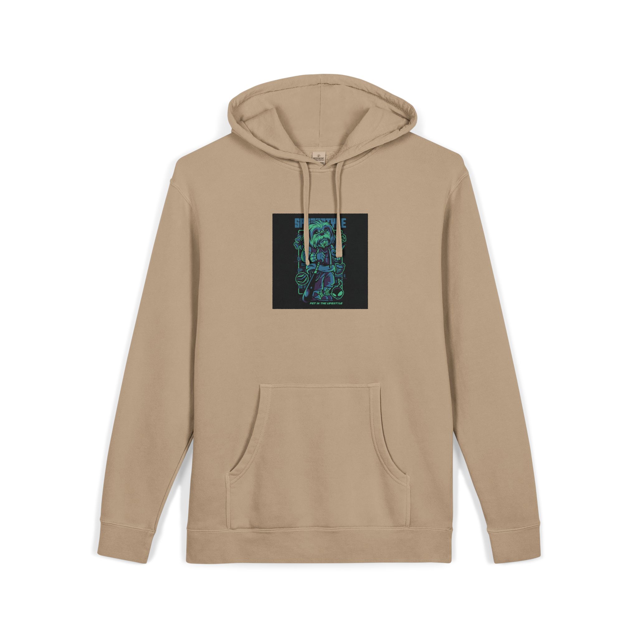 Sportstyle Unisex Pigment Dyed Hoodie Embroidery - Image 7