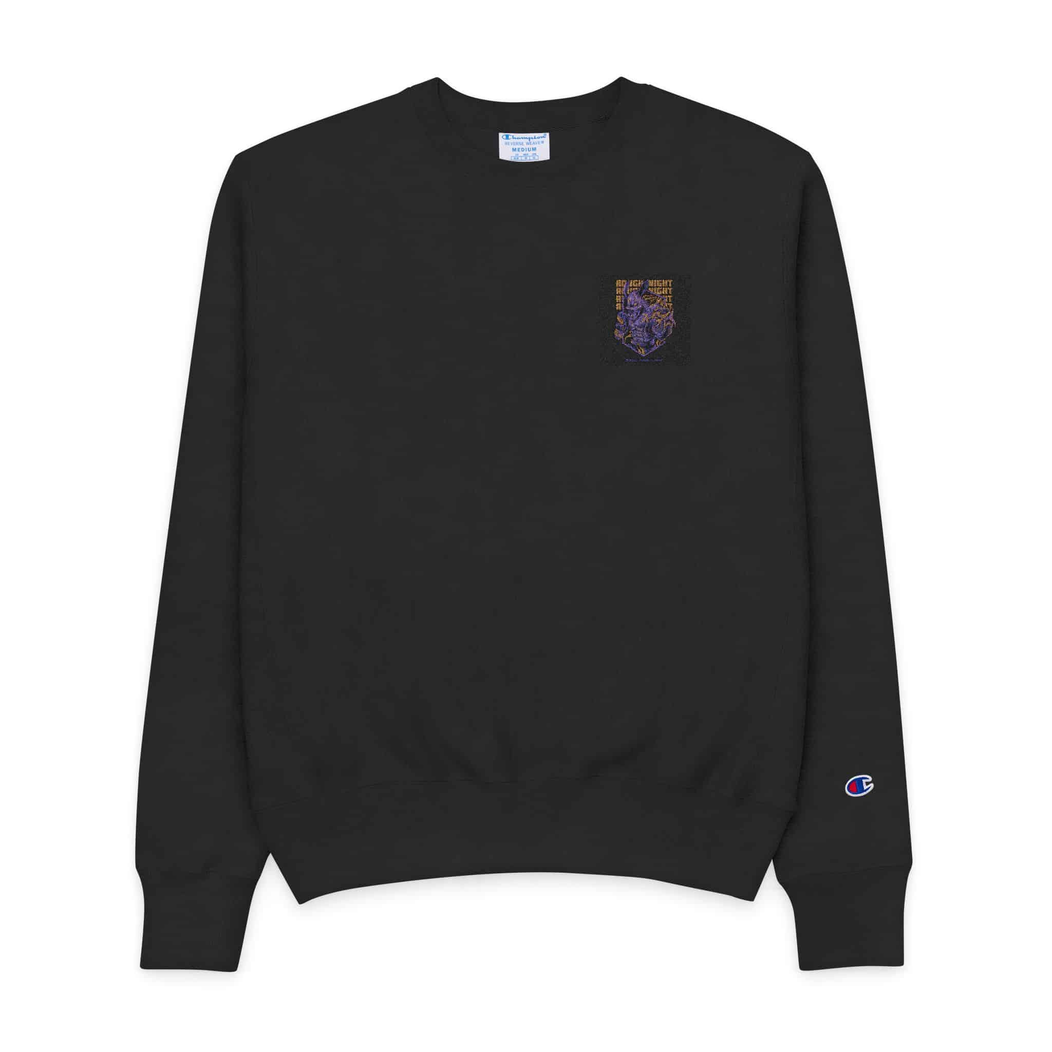 Rough Night Mens Champion Crewneck Sweatshirt