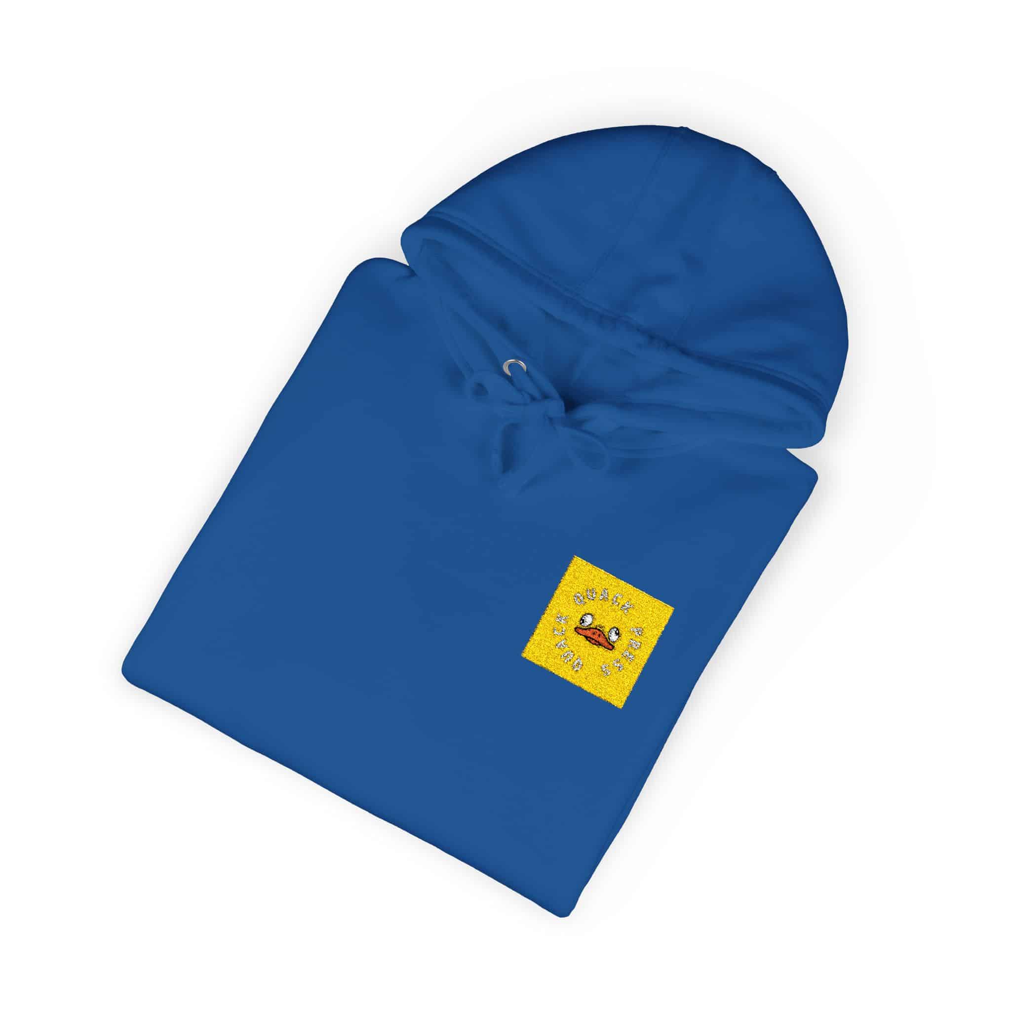 Quack Quack Press Publisher Logo Unisex Fleece Hoodie - Image 20