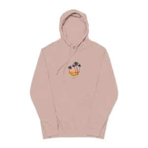 Sunset Cabana Unisex Pigment Dyed Hoodie Embroidery