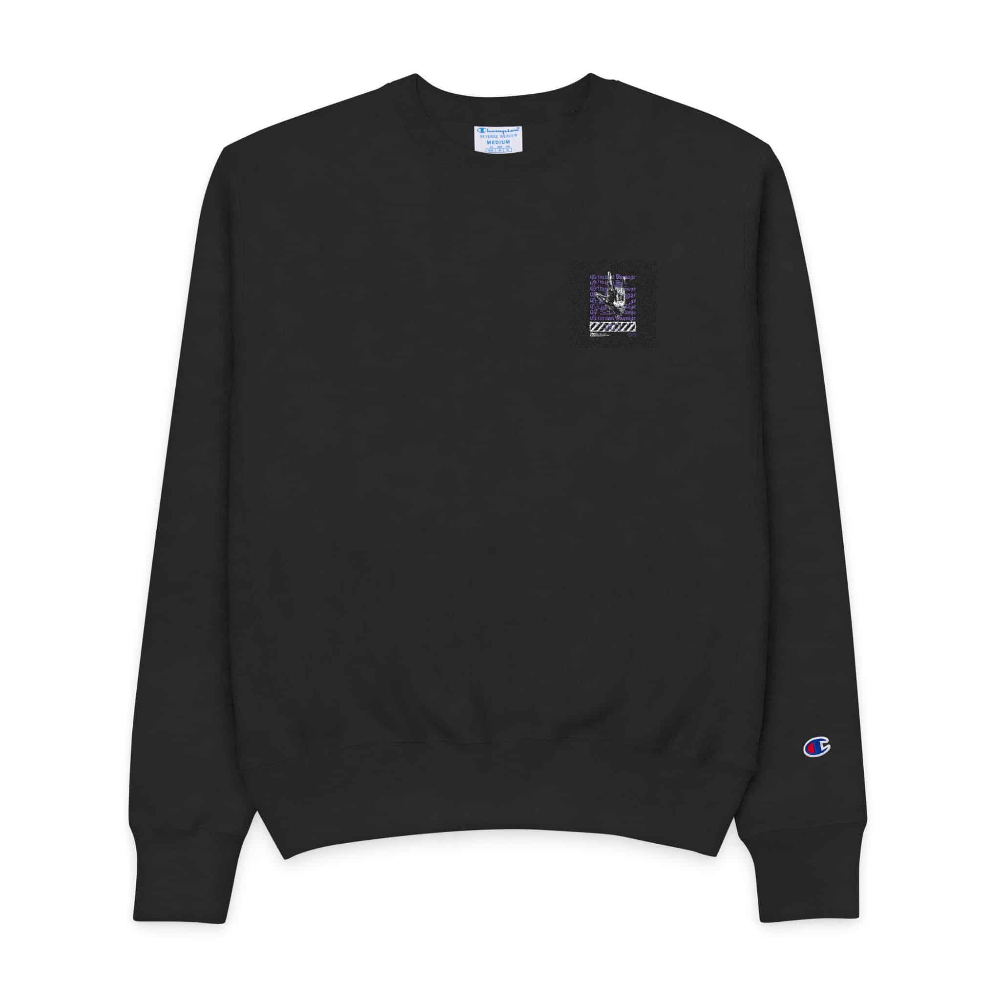 Criminal Damage 1972 Street Style Vintage Mens Champion Crewneck Sweatshirt
