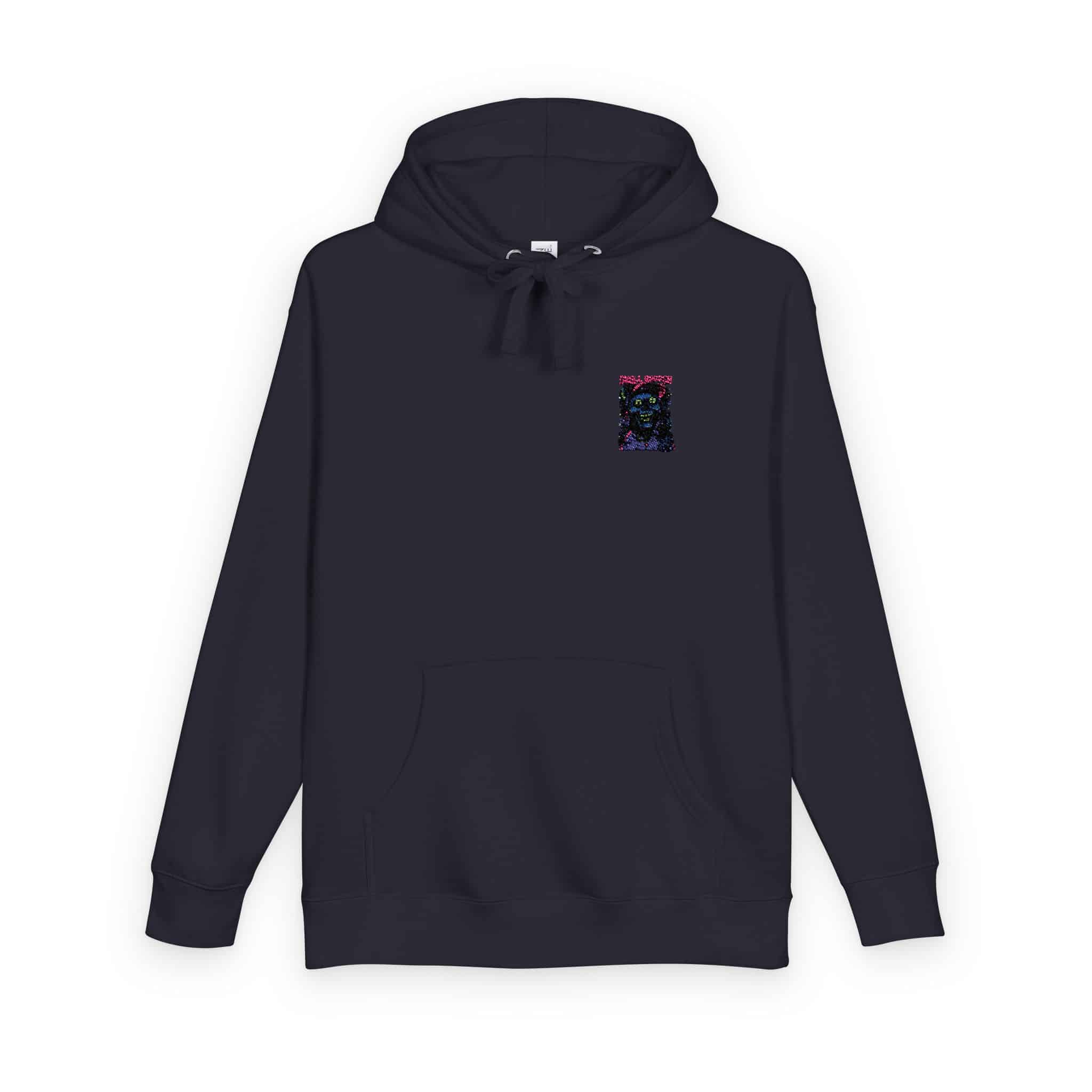Skull Rapper 1813398 Unisex Fleece Hoodie - Image 22