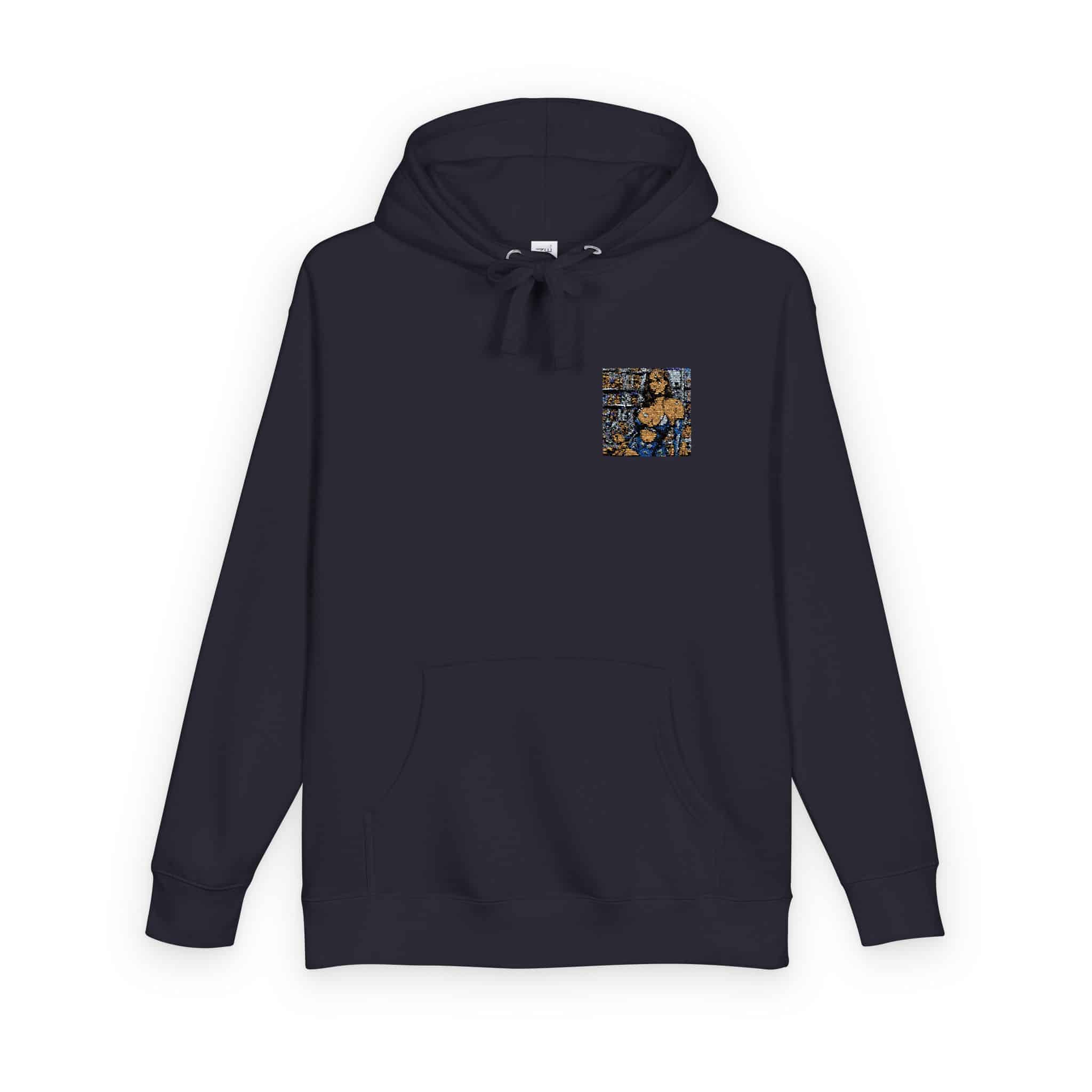 Porn Star V8 Unisex Fleece Hoodie - Image 22
