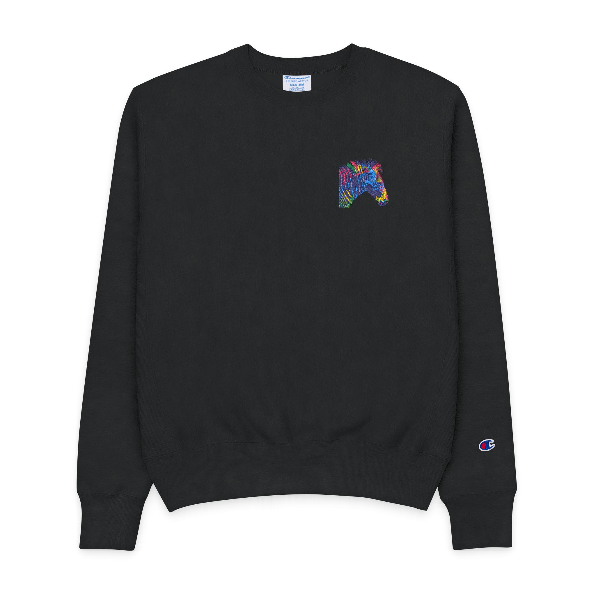 Original Design CA3D14 Mens Champion Crewneck Sweatshirt