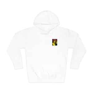Woman With Sunglasses Unisex Fleece Hoodie