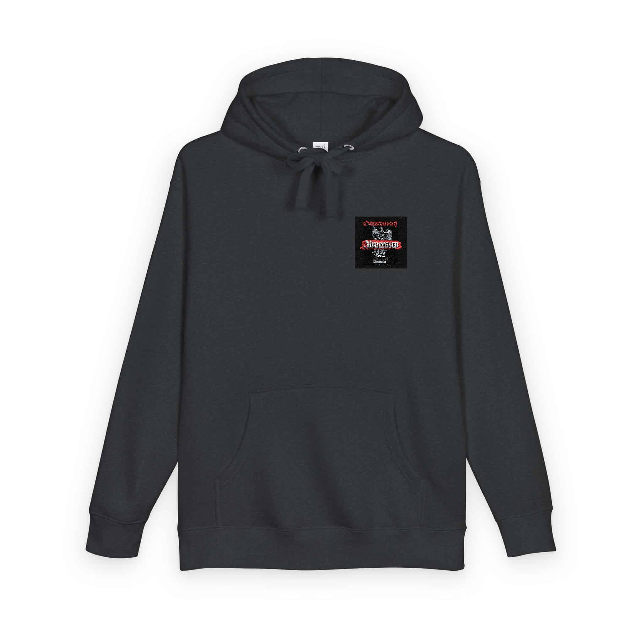 Vector Streetwear Overcoming Illustration Design Unisex Fleece Hoodie - Image 26
