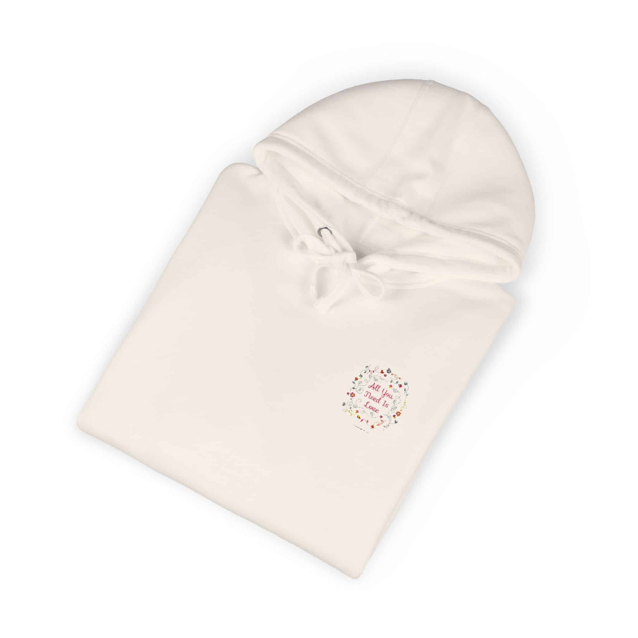 Romantic Valentine S Day Card Unisex Fleece Hoodie - Image 8