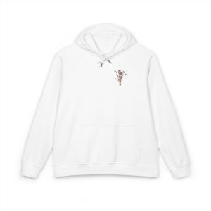 Original Design E225D4 Unisex Eco Raglan Hoodie Embroidery