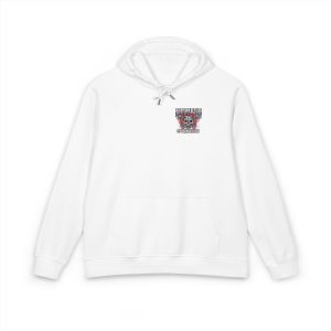 Gothic Sign With Skull Grunge Vintage Design T Shirts (25) Unisex Eco Raglan Hoodie Embroidery