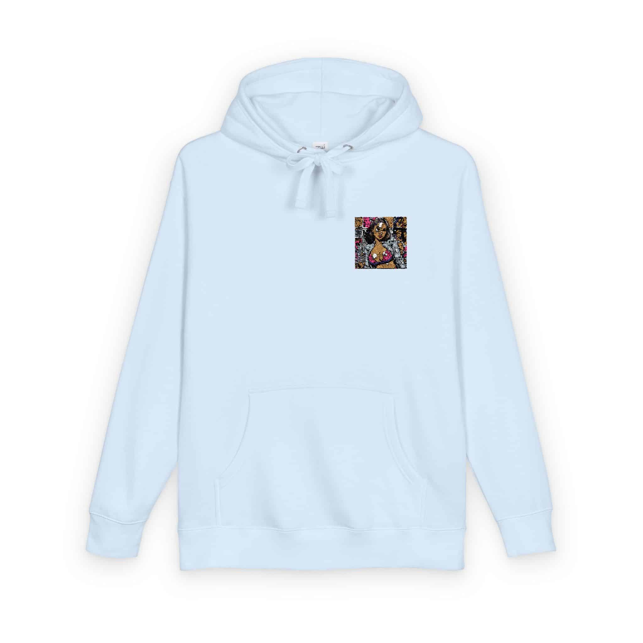 Porn Star V5 Unisex Fleece Hoodie - Image 10