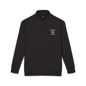Earthday Design Unisex Fleece Pullover Embroidery
