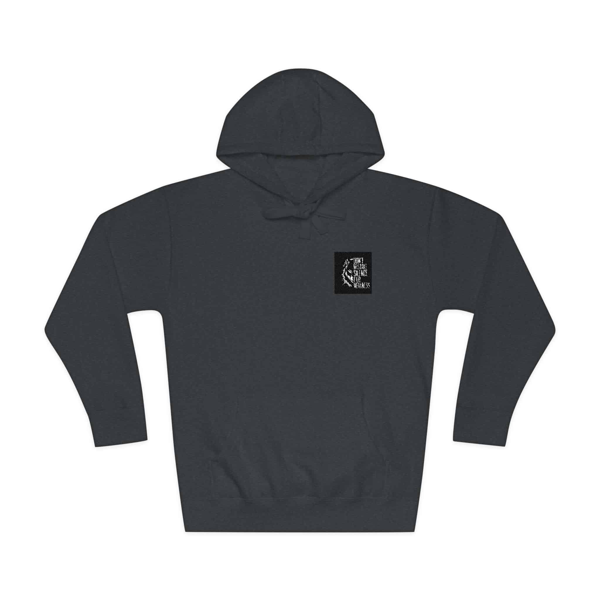 Dont Mistake Silence For Weakness Copia Unisex Fleece Hoodie - Image 25