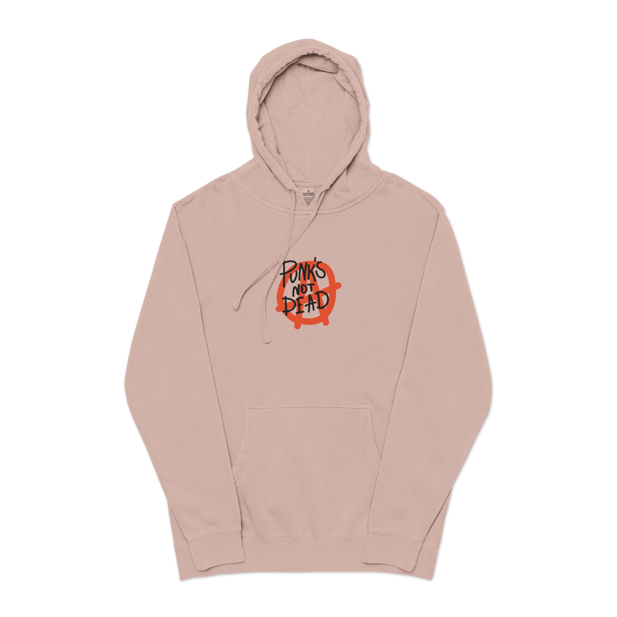 Original Design CF54A9 Unisex Pigment Dyed Hoodie Embroidery