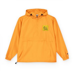 Vector Flat Illustration Modern Aperol Spritz Recipe Champion Unisex Packable Anorak Jacket