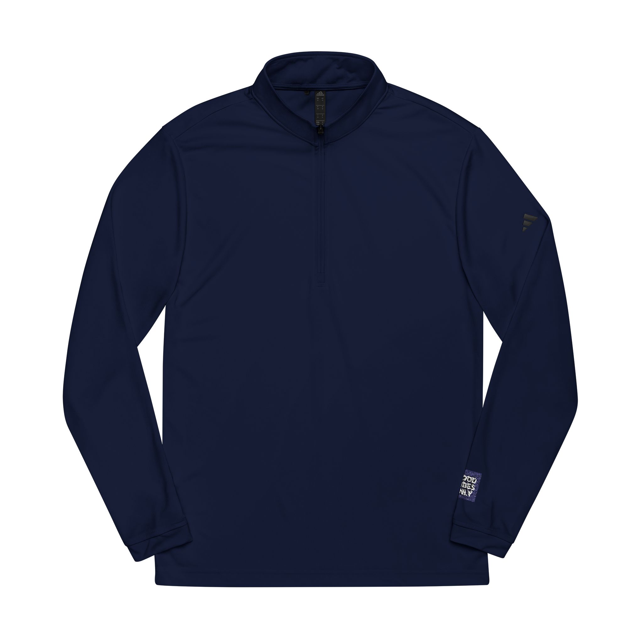 Good Vibes Only Motivational Quotes Typography Adidas Quarter Zip Pullover Embroidery - Image 9