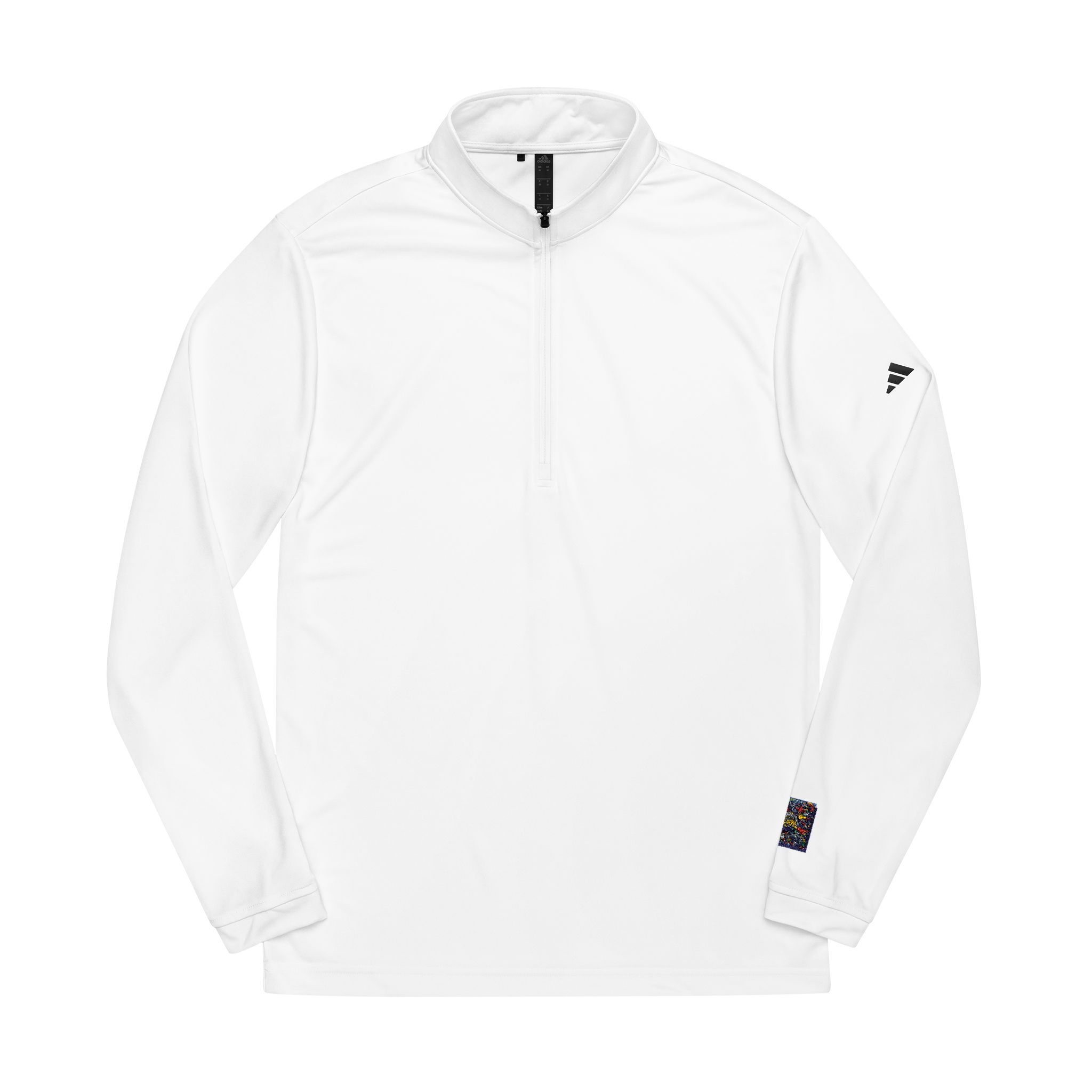 World Oceans Day Adidas Quarter Zip Pullover Embroidery
