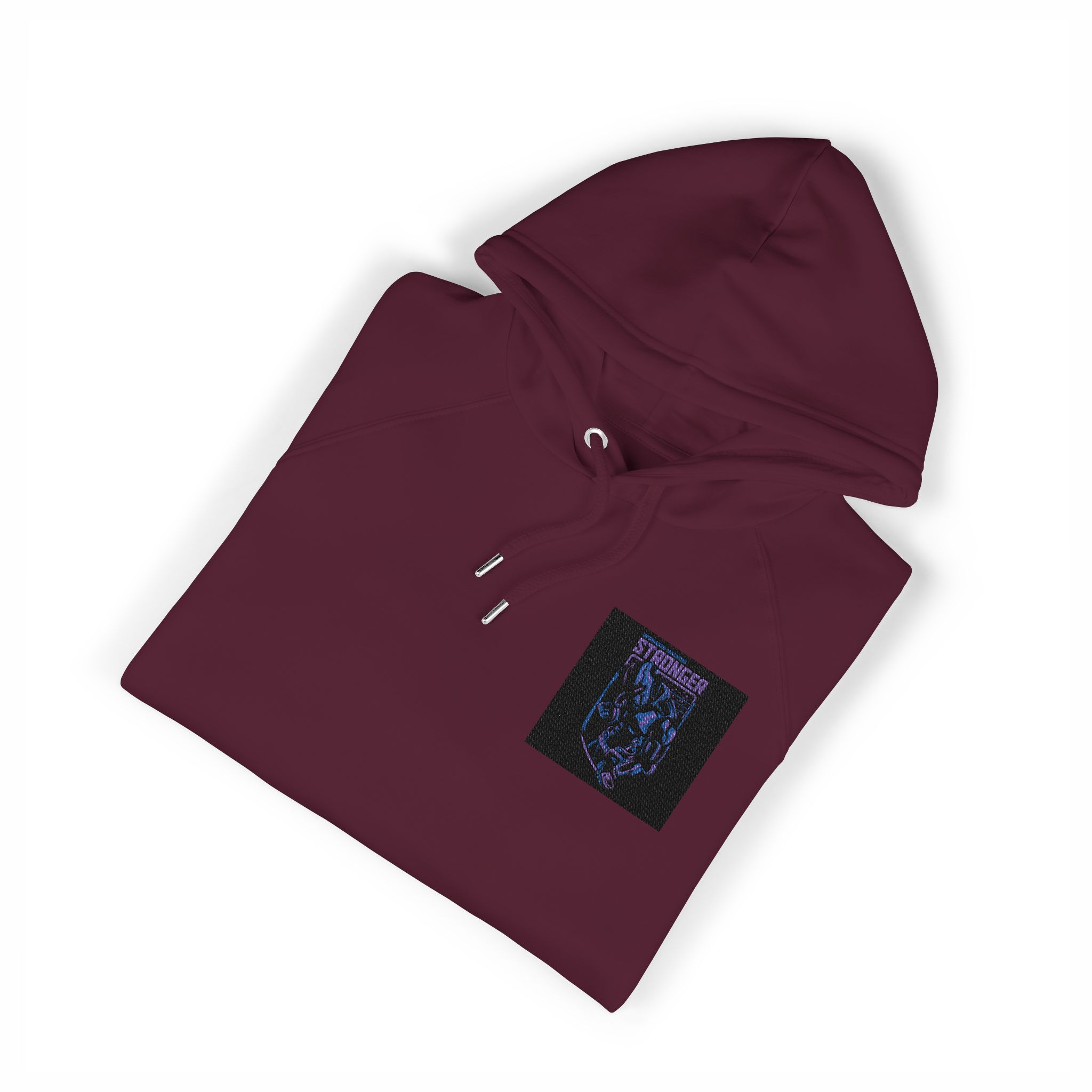 Stronger Unisex Eco Raglan Hoodie Embroidery - Image 23