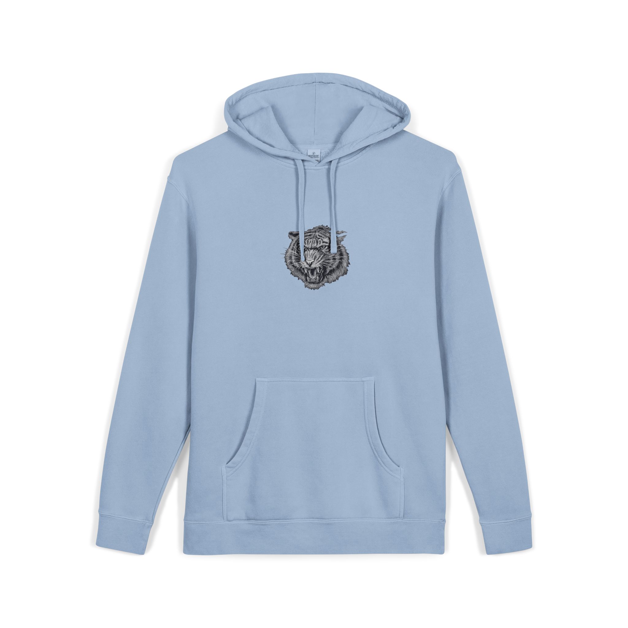 Tiger Copia Unisex Pigment Dyed Hoodie Embroidery - Image 19