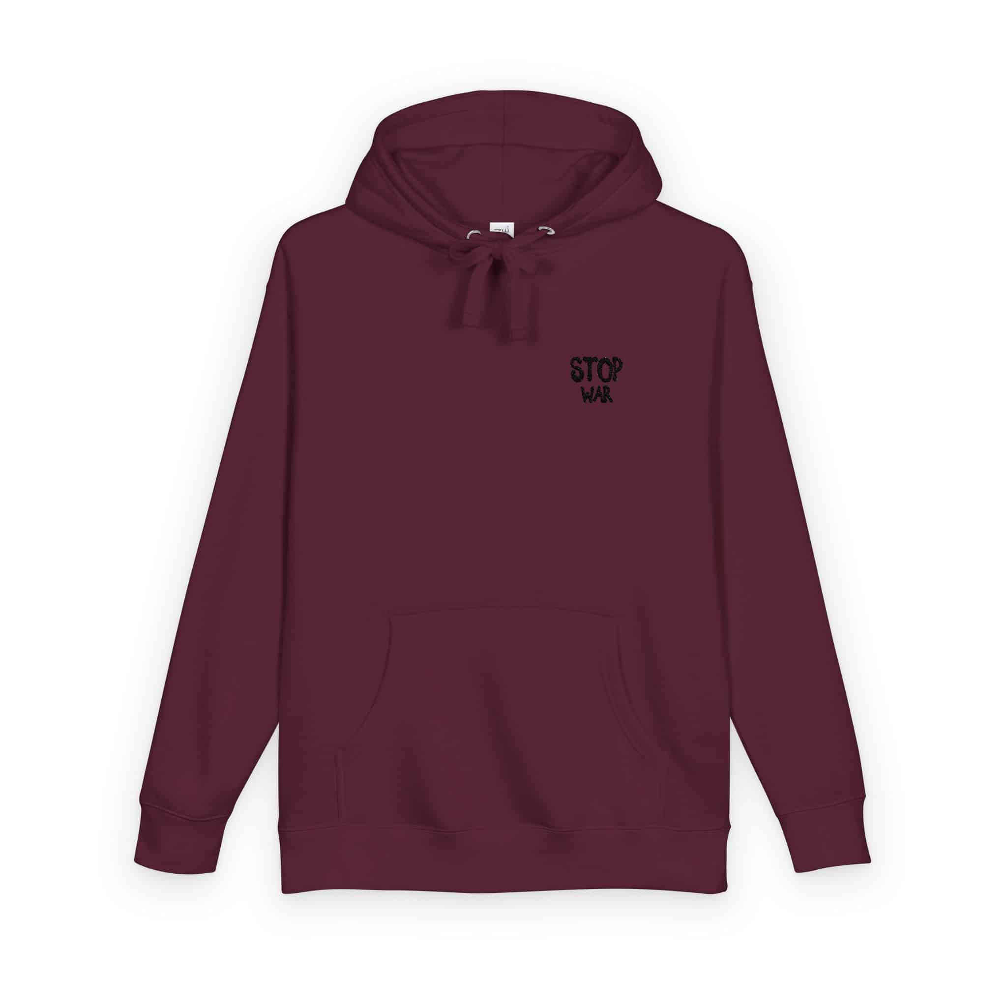 Stop War Unisex Fleece Hoodie - Image 30