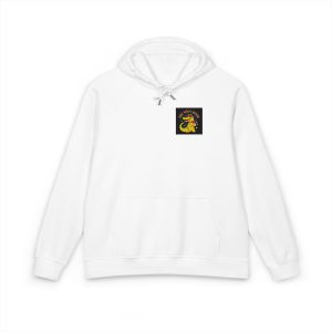 Green Alligator With Sunglasses Vector Illustration Unisex Eco Raglan Hoodie Embroidery