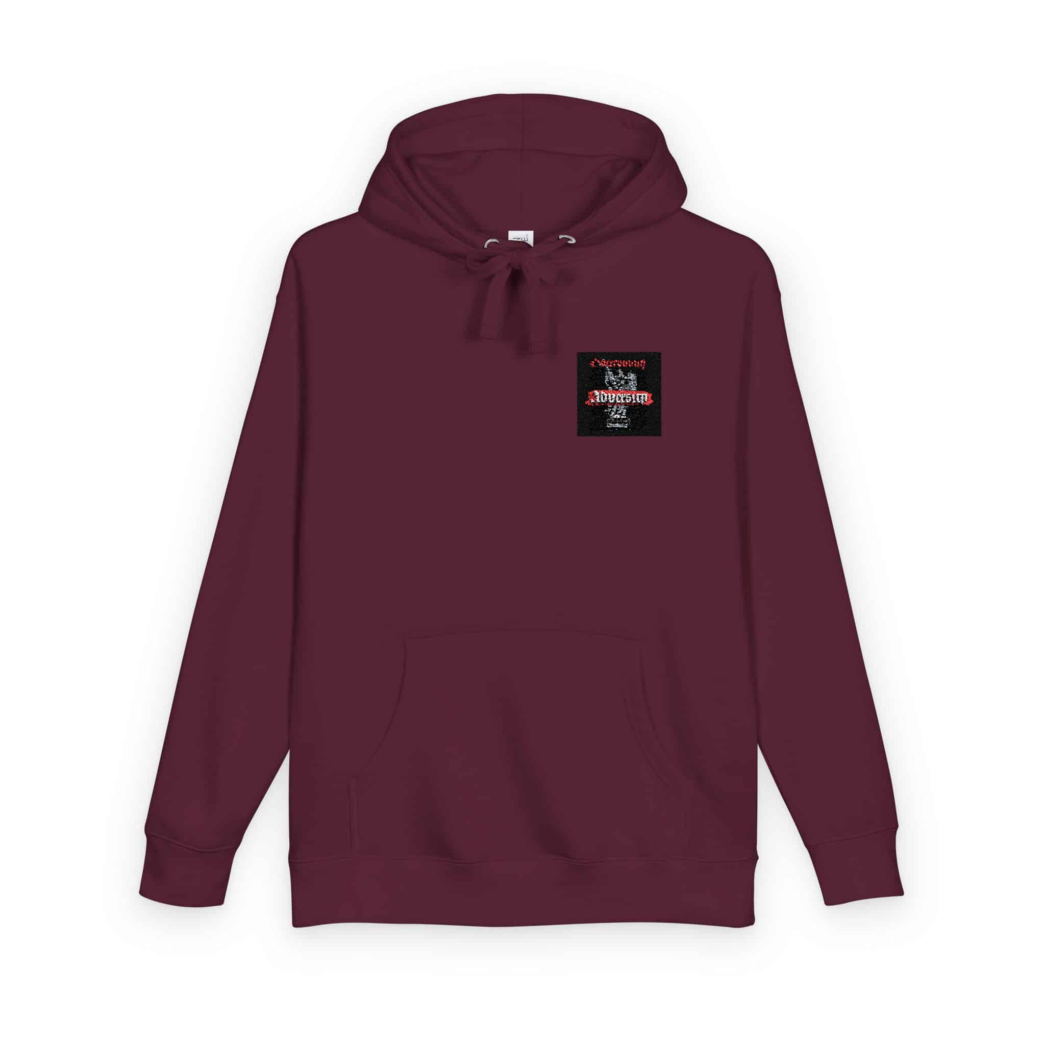 Vector Streetwear Overcoming Illustration Design Unisex Fleece Hoodie - Image 30