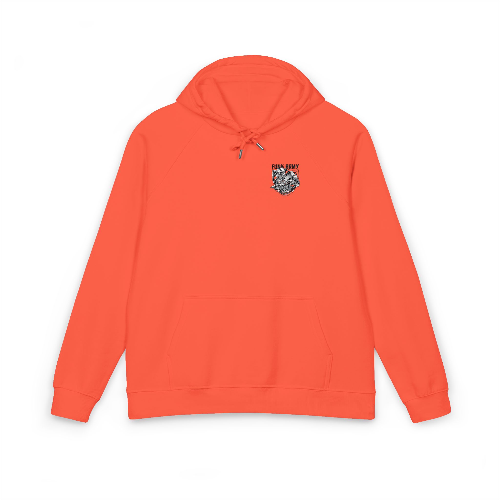Funk Army Unisex Eco Raglan Hoodie Embroidery - Image 5