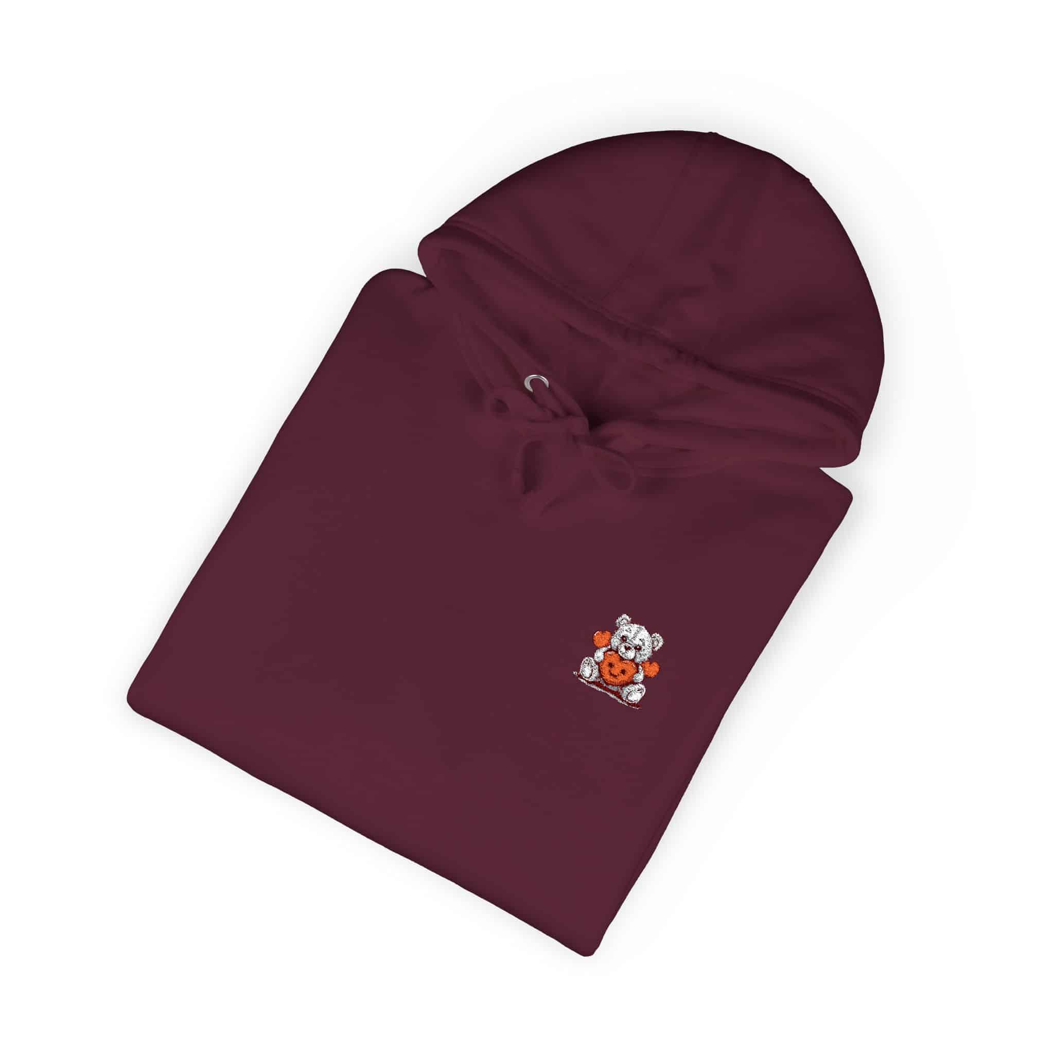 Cute Teddy Bear Unisex Fleece Hoodie - Image 32