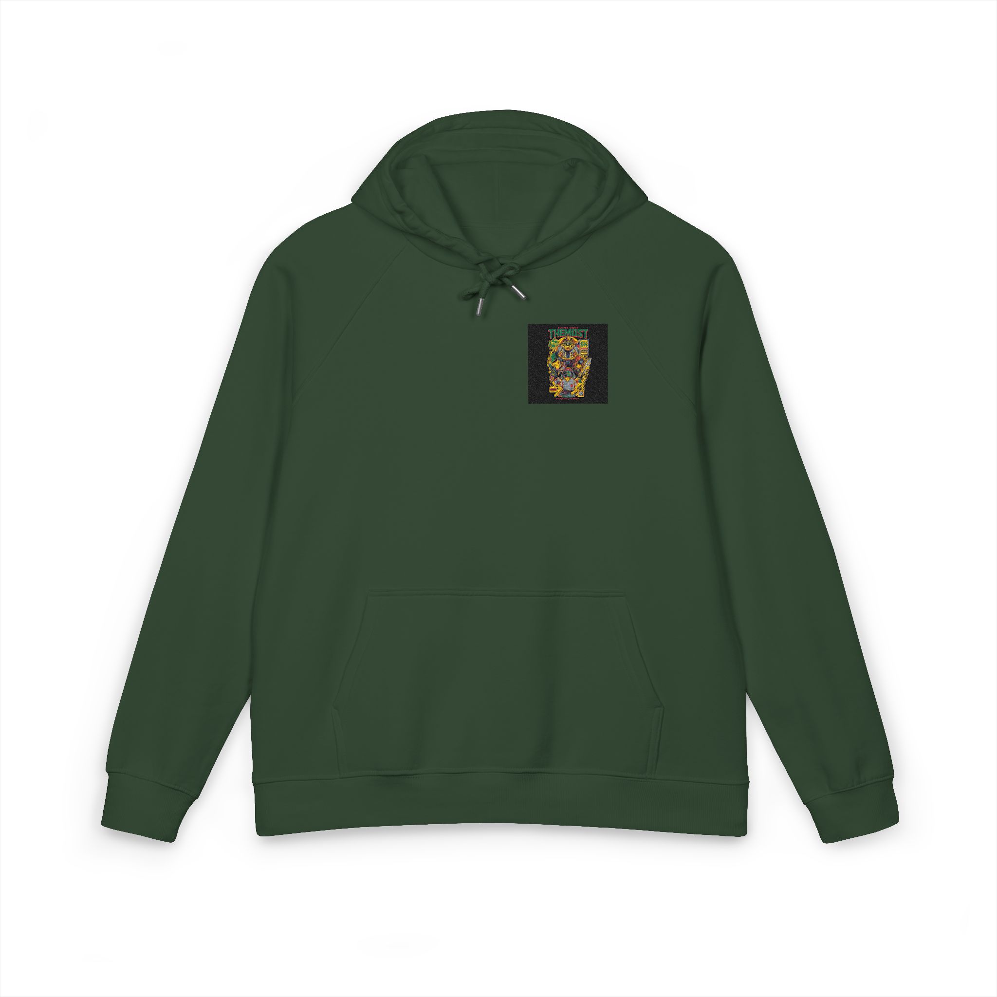 The Most Unisex Eco Raglan Hoodie Embroidery - Image 13