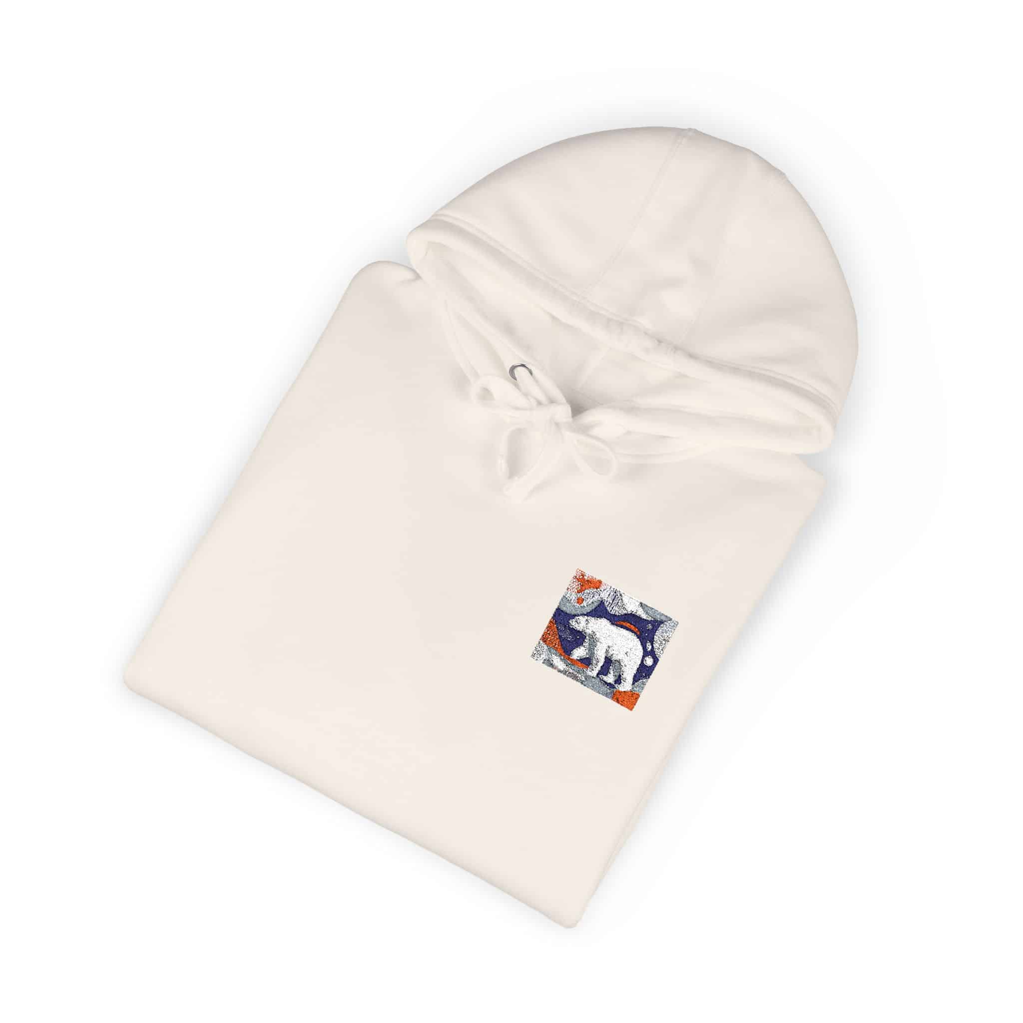 Polar Bear 3 Unisex Fleece Hoodie - Image 8