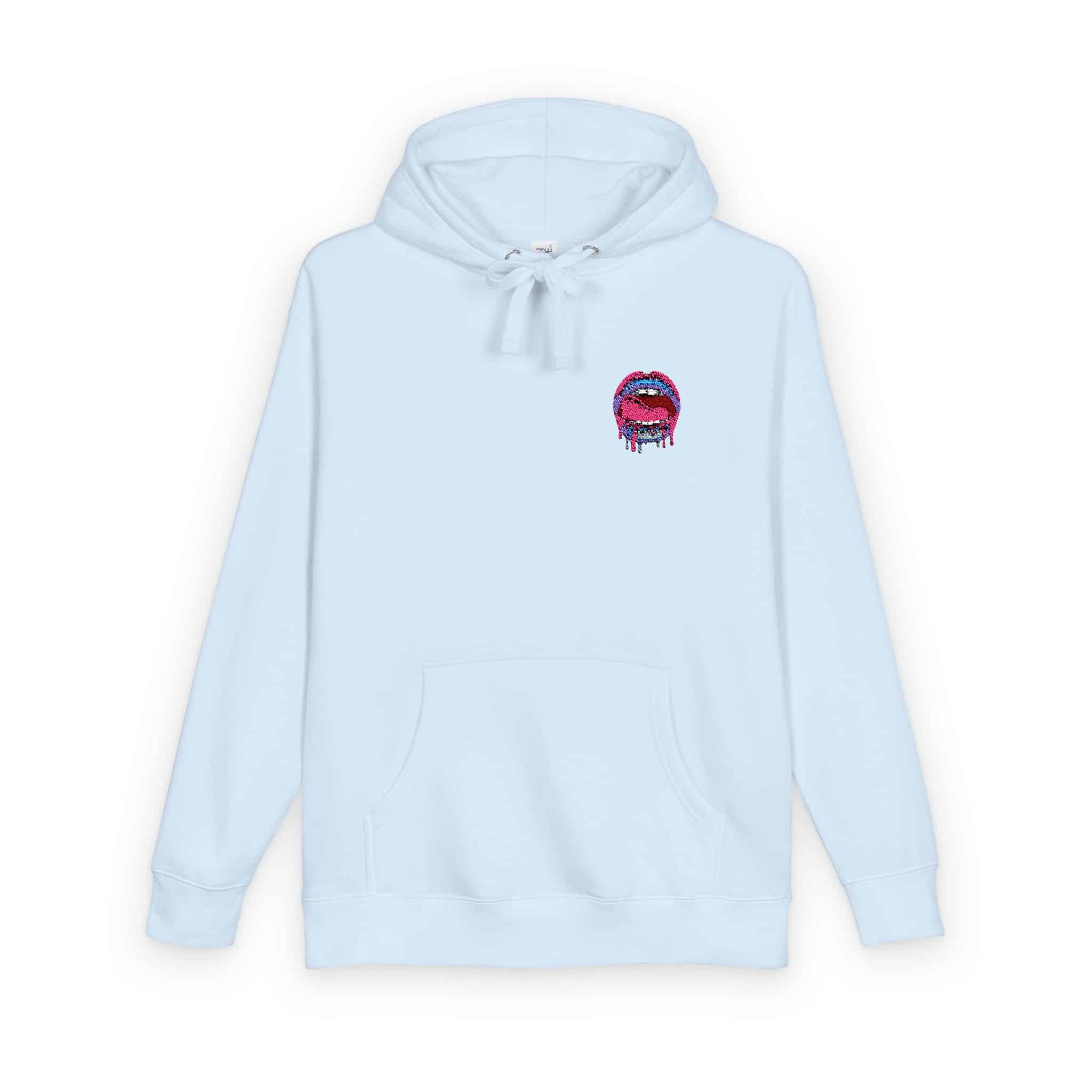 Sexy Lips V11 Unisex Fleece Hoodie - Image 10