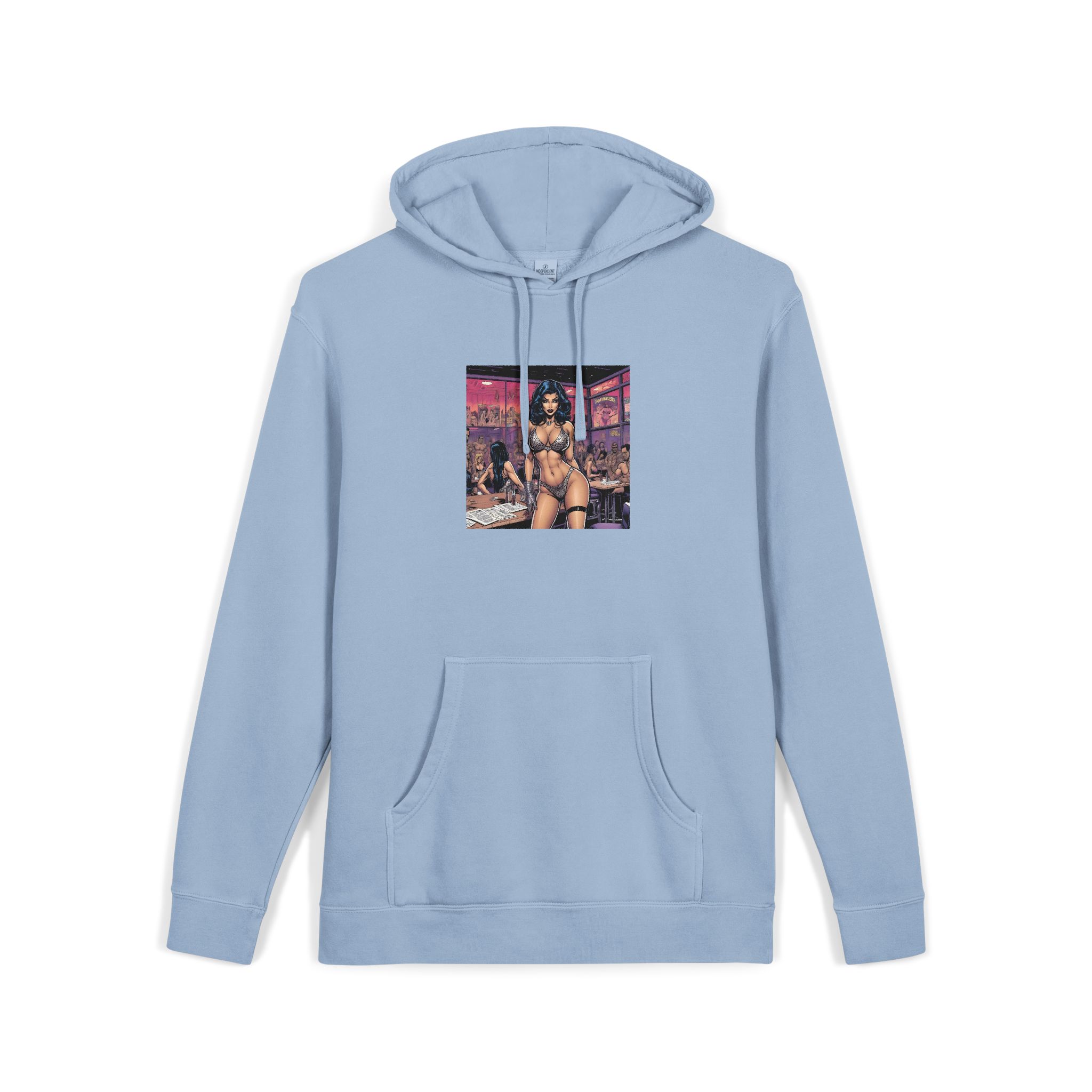 Sexy Woman 4 Unisex Pigment Dyed Hoodie Embroidery - Image 19