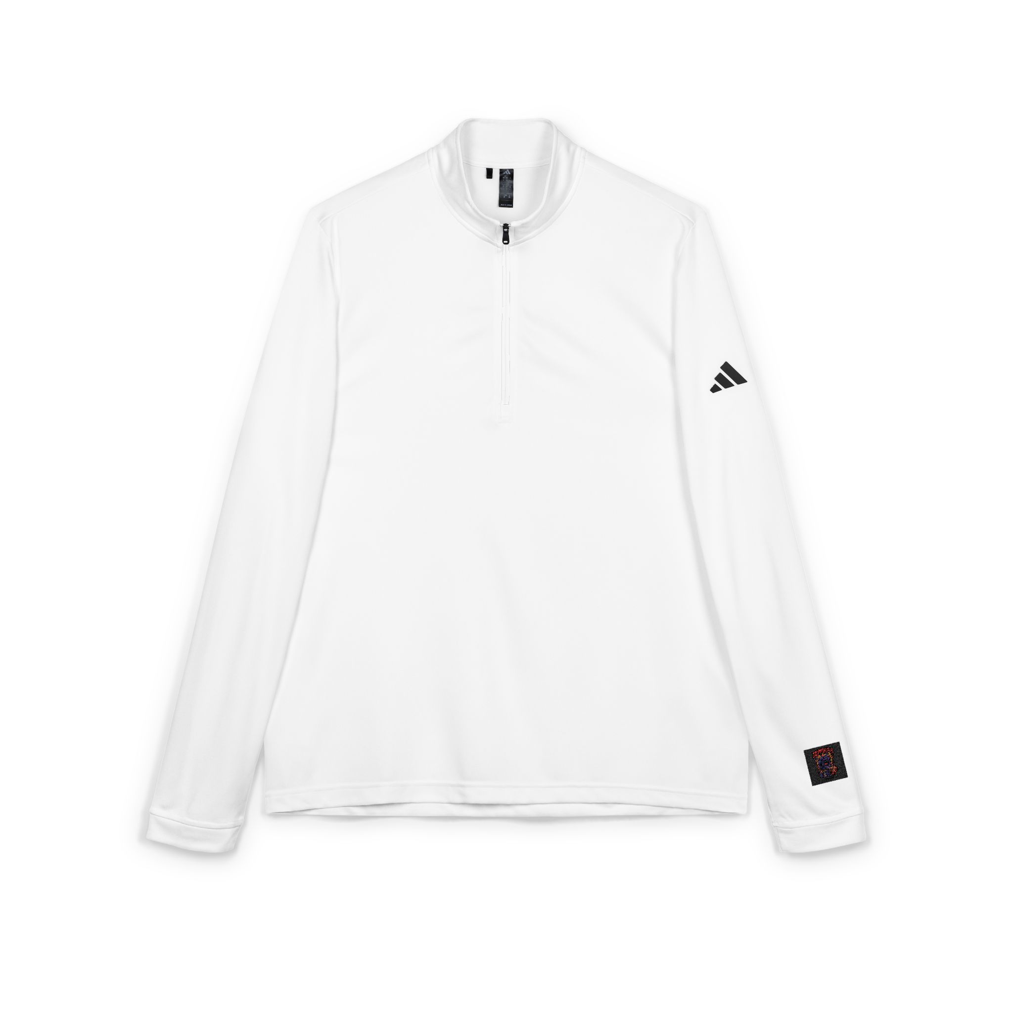 Doomhigh Adidas Quarter Zip Pullover Embroidery - Image 3