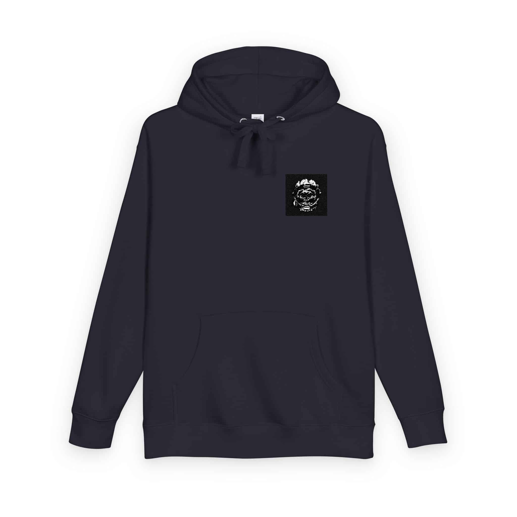 Vintage Astronaut Skull In Space Helmet Unisex Fleece Hoodie - Image 22