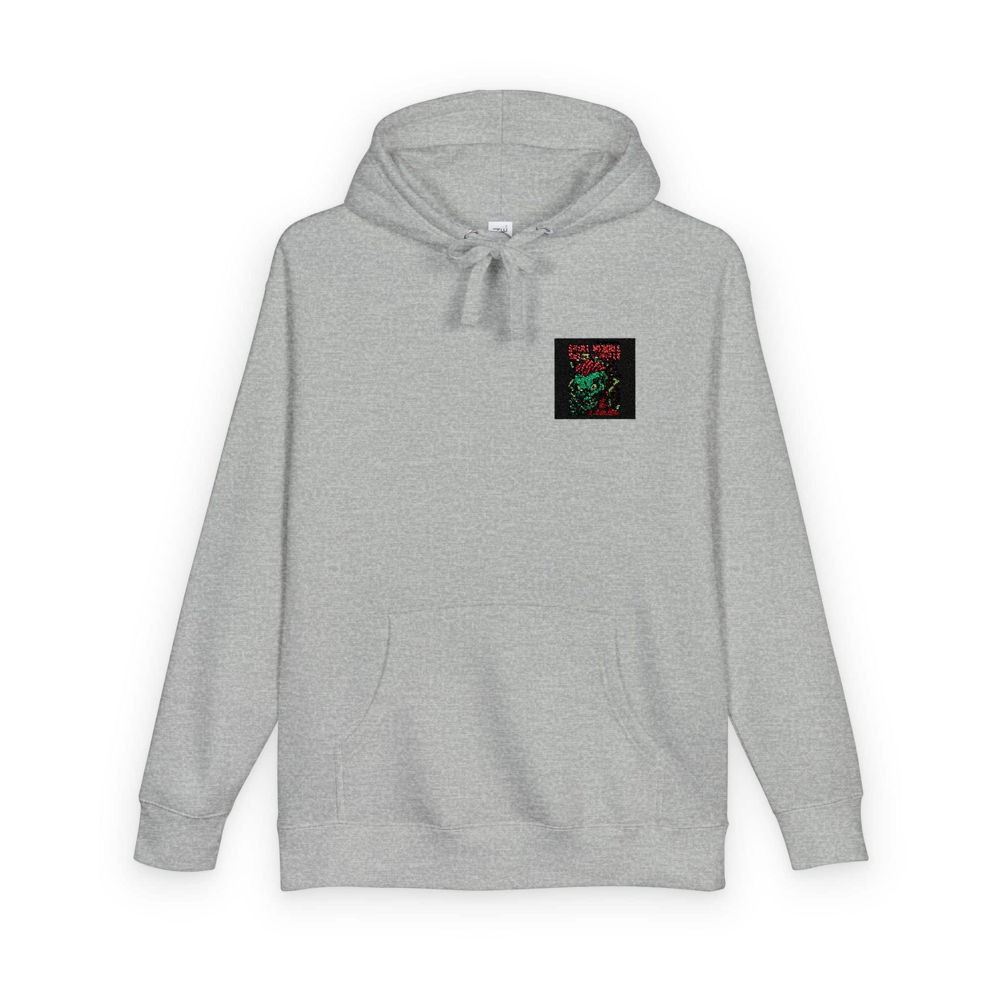 Skull Mumble Cartoon Funny Unisex Fleece Hoodie - Image 14