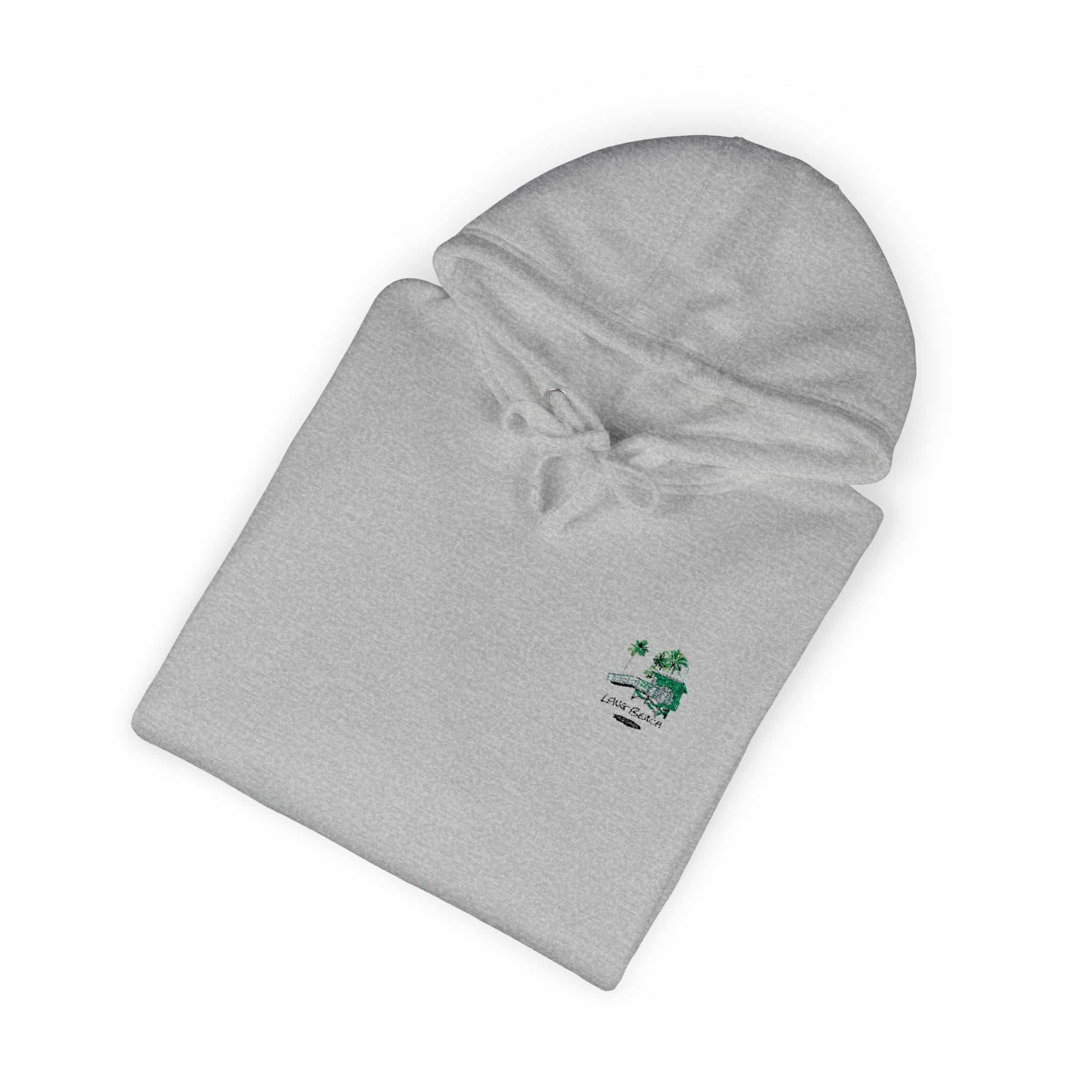 Long Beach California Unisex Fleece Hoodie - Image 16