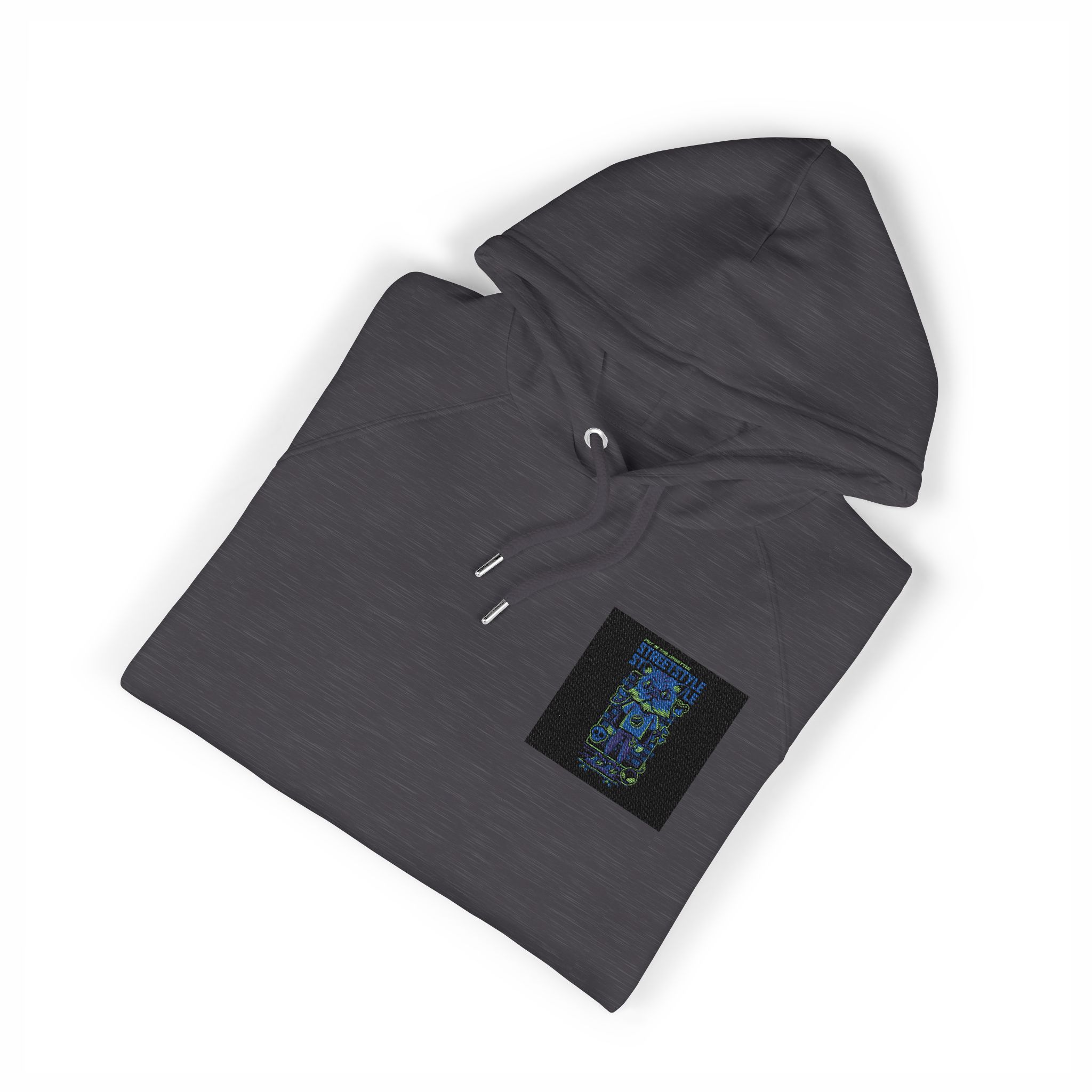 Streetstyle Unisex Eco Raglan Hoodie Embroidery - Image 11