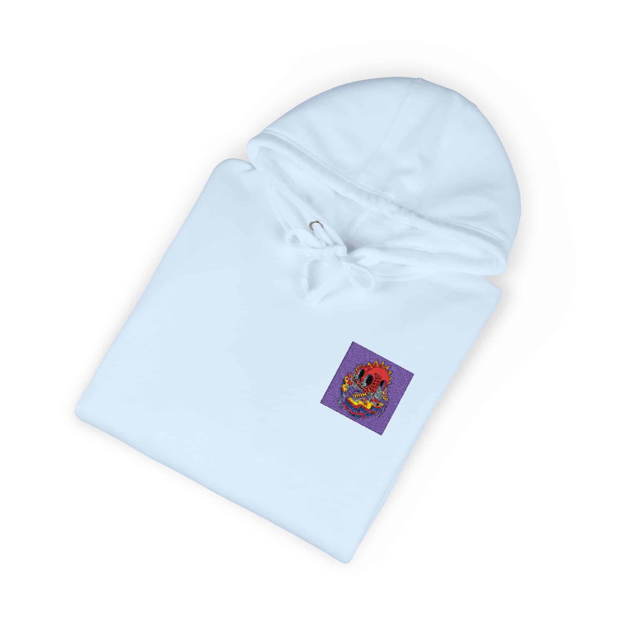 Psyskullrama Illustration Unisex Fleece Hoodie - Image 12