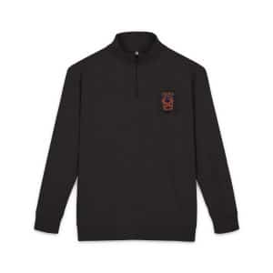 Double Mask V1 Unisex Fleece Pullover Embroidery