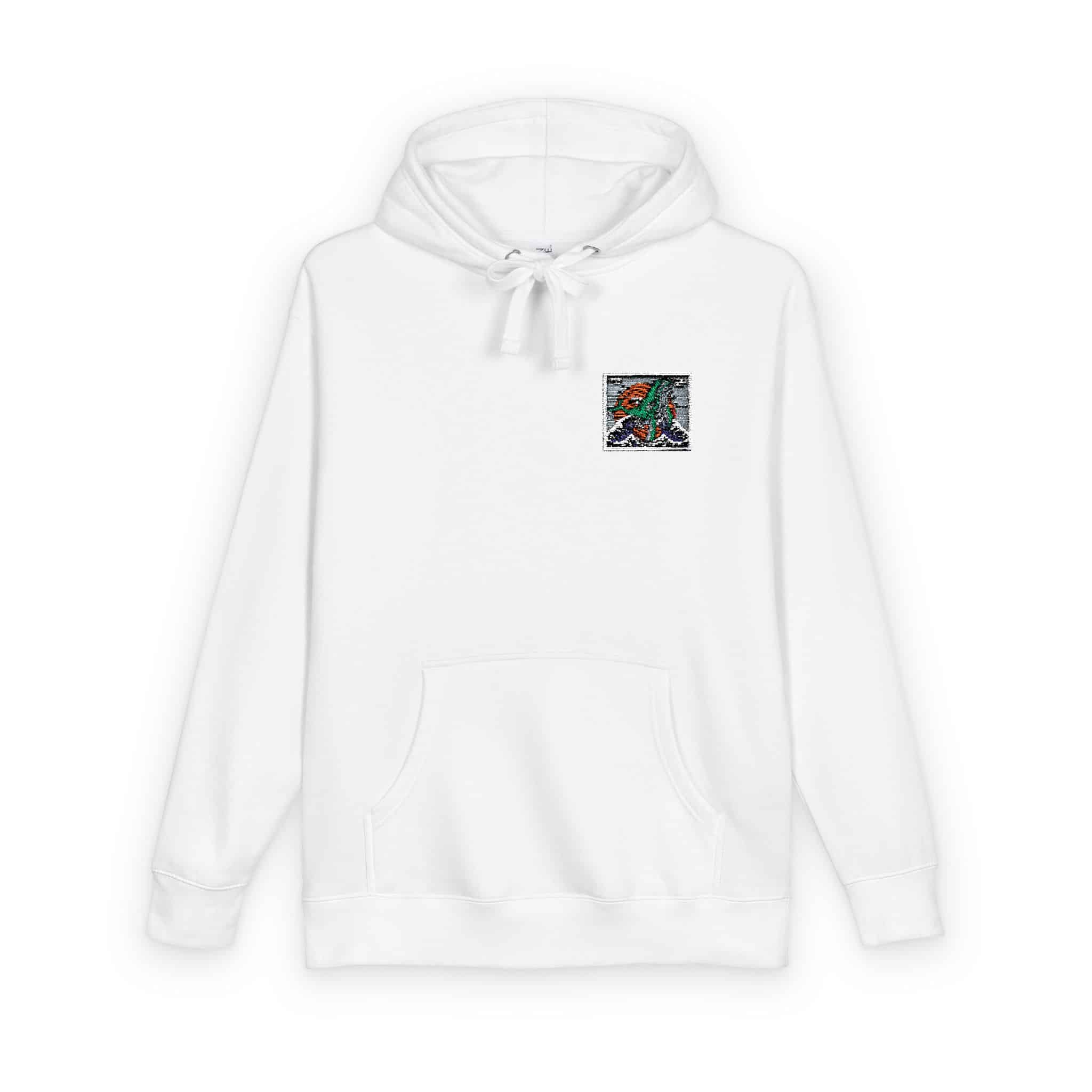 Kodok 06 Unisex Fleece Hoodie - Image 2
