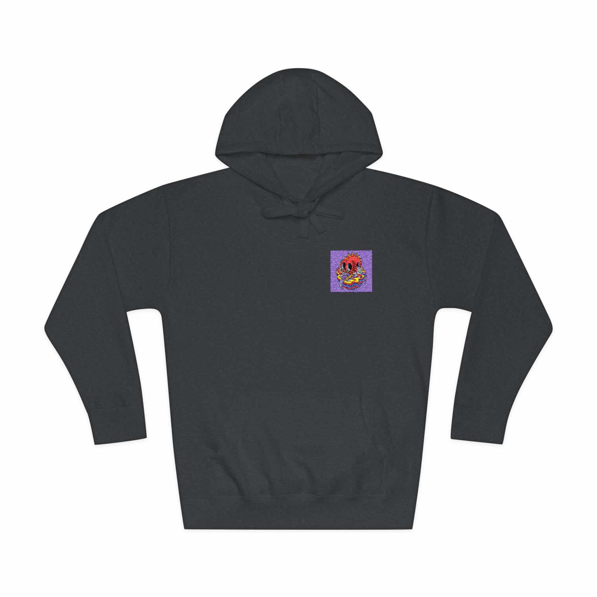 Psyskullrama Illustration Unisex Fleece Hoodie - Image 25