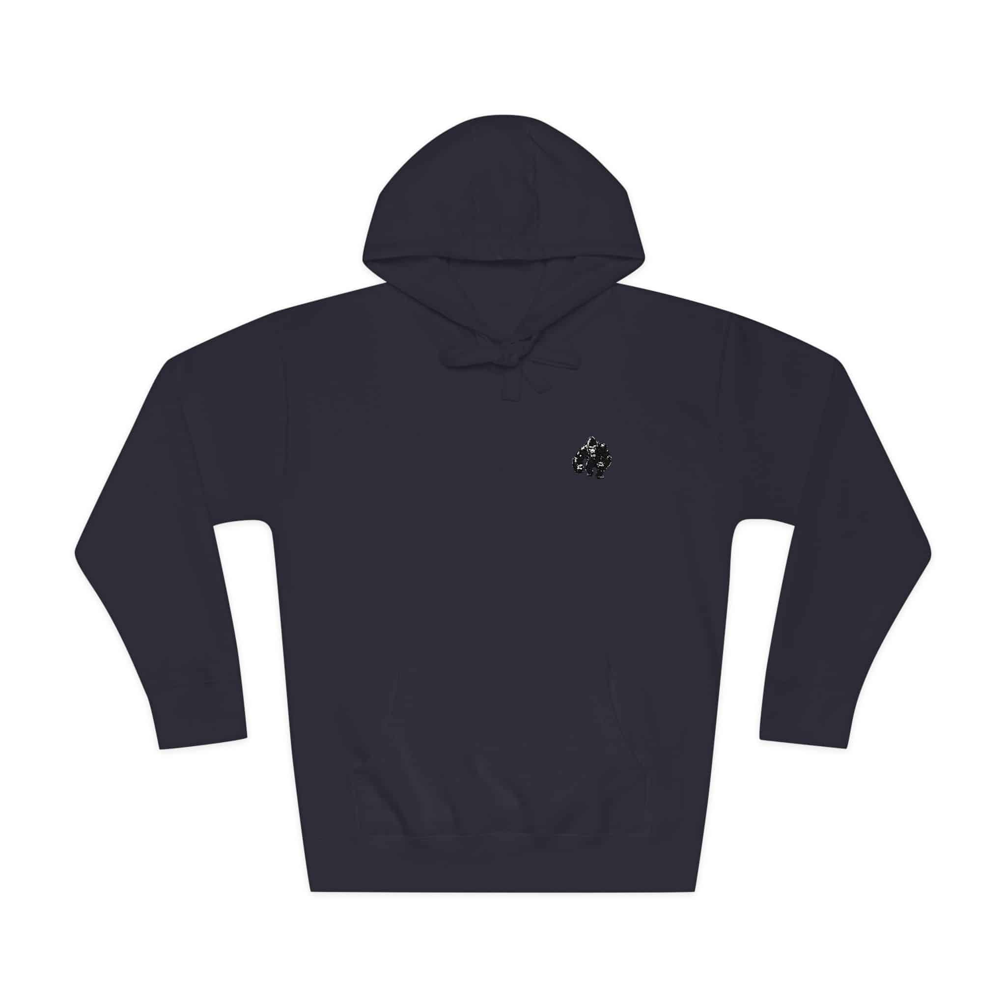 Powerful Gorilla Mascot Vector Illustration Gorilla Mascot Gorilla Vector Silhouettes (1) Unisex Fleece Hoodie - Image 21