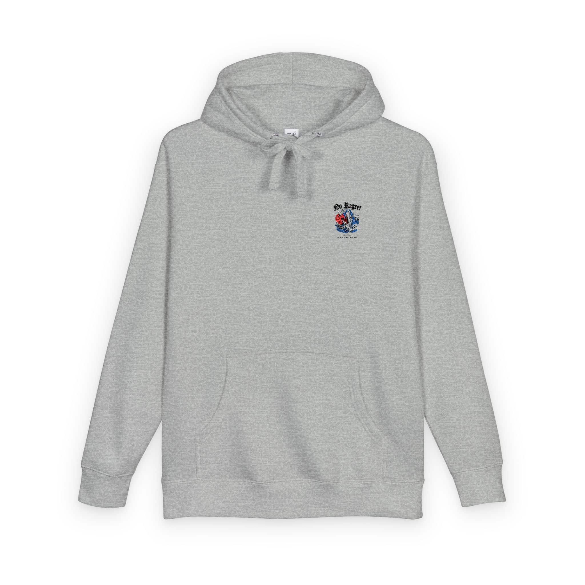 No Regret Unisex Fleece Hoodie - Image 14