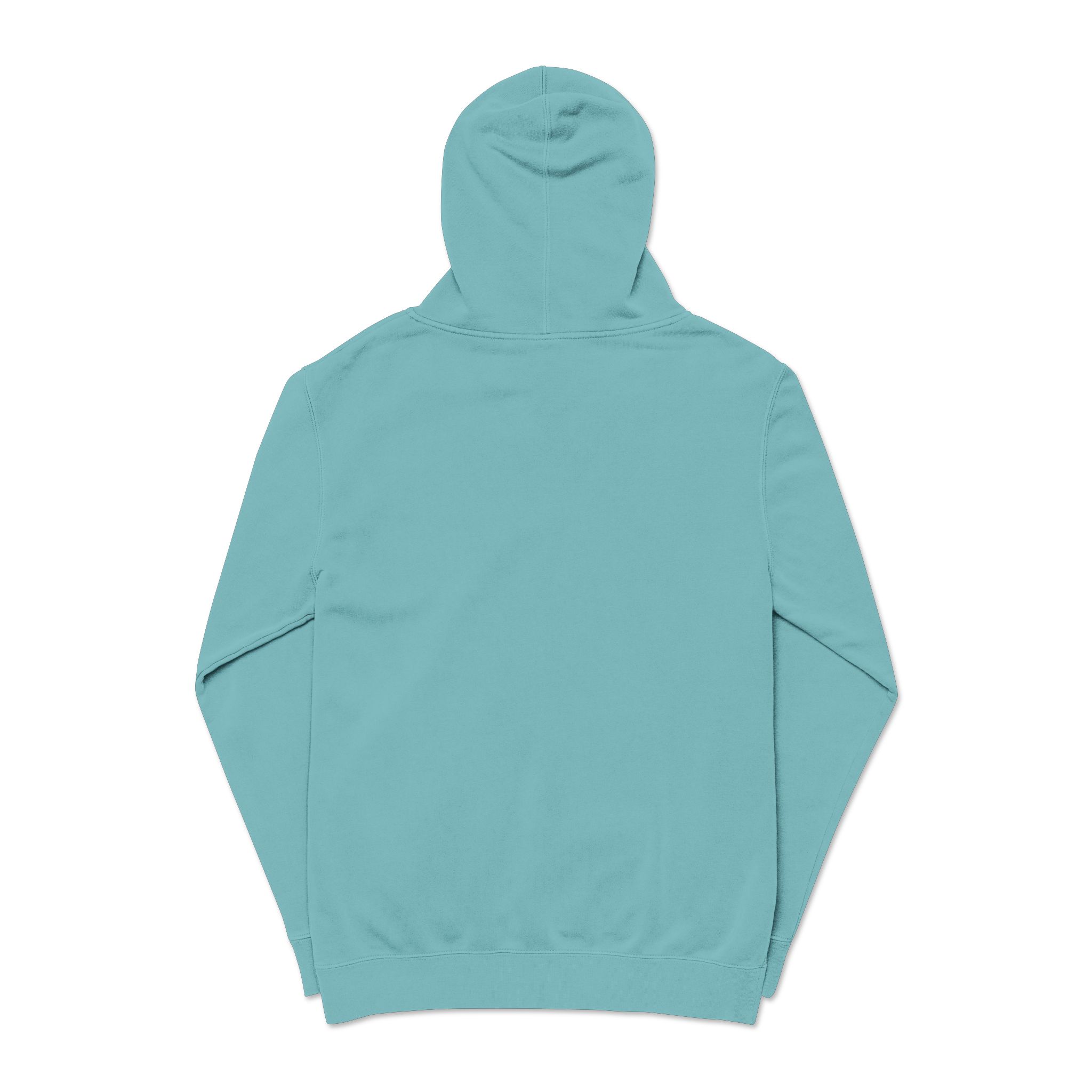 Vector Wolf Skeleton Illustration Vintage Engraving Style Unisex Pigment Dyed Hoodie Embroidery - Image 10